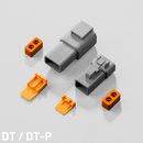 Conectores STEDI Deutsch macho y hembra de 2 pines DT/DT-P
