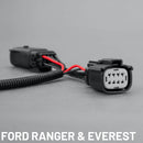 Conjunto de parrilla inferior con barra de luces LED delgada ST3K de 21,5 pulgadas para Ford Ranger/Raptor 2016-2022 de STEDI