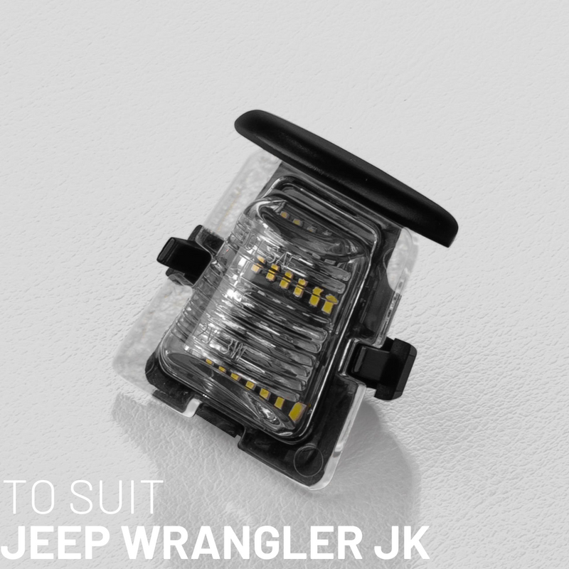 STEDI Jeep Wrangler JK LED License Plate Light