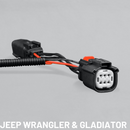Adaptador Piggyback para faros delanteros de Jeep Wrangler (JL) y Gladiator de STEDI