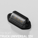 Éclairage de plaque d'immatriculation STEDI - 12 V universel pour camion