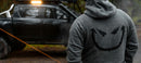 Sudadera con capucha STEDI Smiley - Color carbón