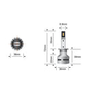 Mise à niveau du phare LED du projecteur STEDI H1