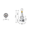 Kit de conversión de faros delanteros con proyector LED STEDI HIR2