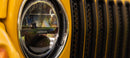 Stedi Homage 7" LED Headlight - Black (3000K - Yellow Light)