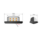 Éclairage de plaque d'immatriculation STEDI - 12 V universel pour camion