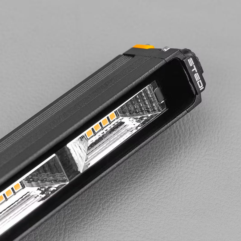 STEDI Micro V2 7.8 Inch 12 LED Flood Light (Amber) 2700K