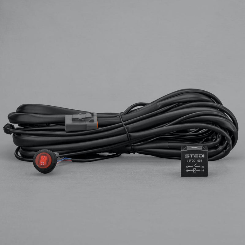 Stedi Plug and Play Wiring Harness - High Beam Driving Light - Single Connector