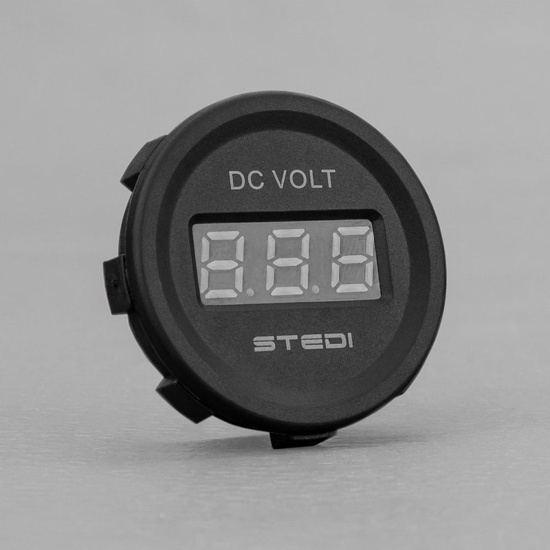 STEDI Single Battery 4X4 Volt Meter Gauge Monitor