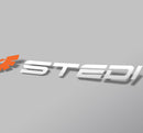 Adhesivo con la bandera de STEDI
