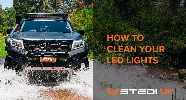 How to clean your STEDI LED lights