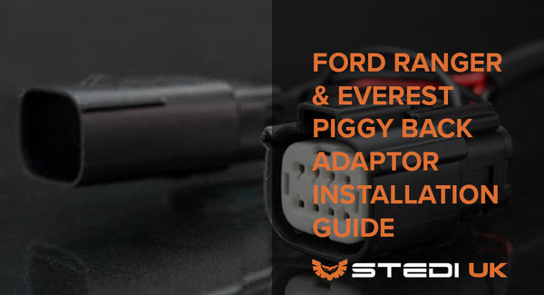 How do I install my STEDI Ford Ranger & Everest Piggy back adaptor?