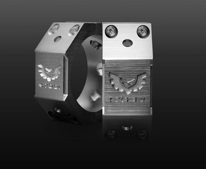 Stedi Silver Edition Hex Bull Bar Tube Mounting Brackets