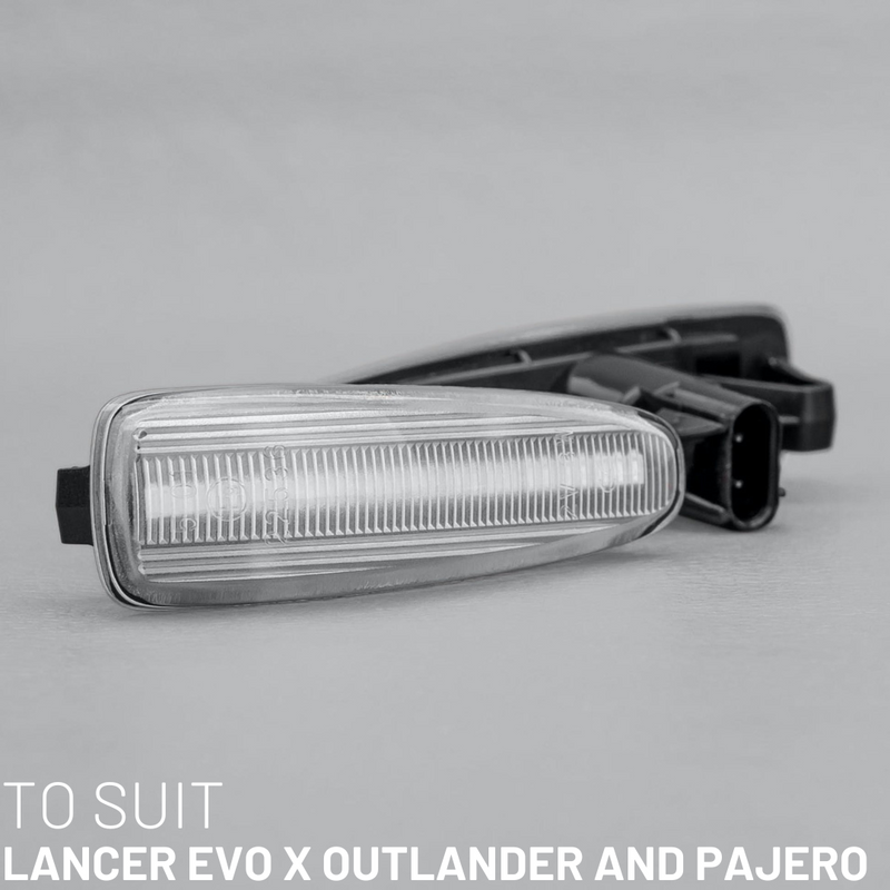 STEDI Dynamic LED Side Marker to suit Mitsubishi Lancer Evo X, Outlander & Pajero