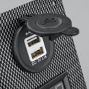 STEDI Carbon Switch Panel With USB And Digital Volt Meter