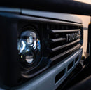 Stedi 7" Carbon Black Headlight Pair (For Landcruiser)