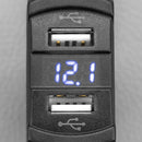 STEDI Dual USB 4X4 Volt Meter Gauge Monitor