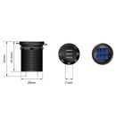 STEDI Dual Display 4x4 Volt & Amp Meter