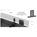 Soporte de luz para portaequipajes de techo STEDI (par) para Micro de 13,9 pulgadas