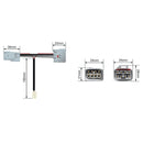 STEDI Mitsubishi Triton/L200 Headlight Piggyback Adapter