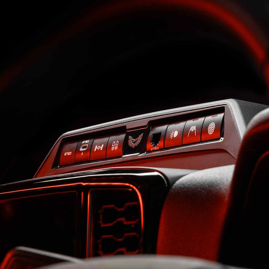 STEDI Ford Ranger/Raptor/Everest Switch Panel Fascia Package