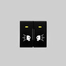 Stedi Dual Push Square Switch To Suit Toyota