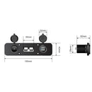 STEDI Anderson Style Cigarette USB Flush Mount