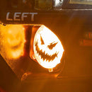 Pegatina de vinilo de Halloween con cara sonriente de STEDI