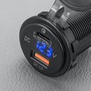 STEDI USB C Volt Meter Flush Mount