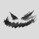 Pegatina de vinilo de Halloween con cara sonriente de STEDI