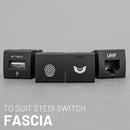 STEDI Square Type Push Switches to suit STEDI Switch Fascia (Ford) & Toyota