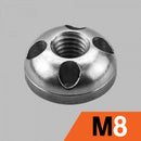 STEDI Anti-theft Tamper Security Lock Nuts 8mm (M8) Nuts