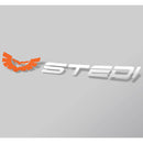 Adhesivo con la bandera de STEDI